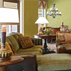 Family Room Photos by Dave Brewer Custom Homes