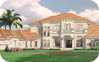 Tuscany Florida Custom Home Floorplan